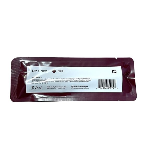 Persona Cosmetics New In Package 90210 Deep Brick Red Pencil Blendable Lip Liner - Picture 6 of 6